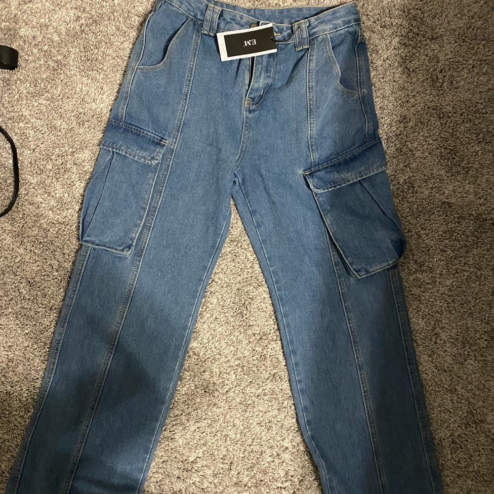 EMMIOL cargo jeans